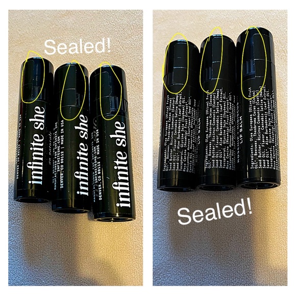 3️⃣NEW Margot Elena LIP BALMS Infinite She 💯% NATURAL FEARLESS Rosehip Hibiscus - Picture 10 of 12